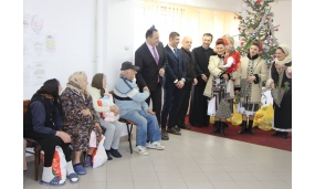 Moș Crăciun la Căminul pentru persoane Vârstnice - 21 decembrie 2017