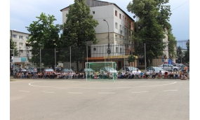 Inaugurarea terenului de sport al Scolii Gimnaziale "Alexandru Vlahuta" - 11 iunie 2018 