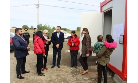 Amplasarea modulelor de locuit pe strada Tisei