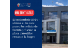 Program special la Serviciul de Taxe și Impozite pentru focșănenii care vor să beneficieze de amnistia fiscală