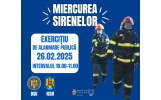 ISU Vrancea organizează „Miercurea Sirenelor"